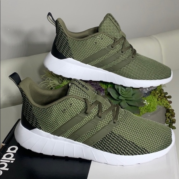 adidas questar flow olive green
